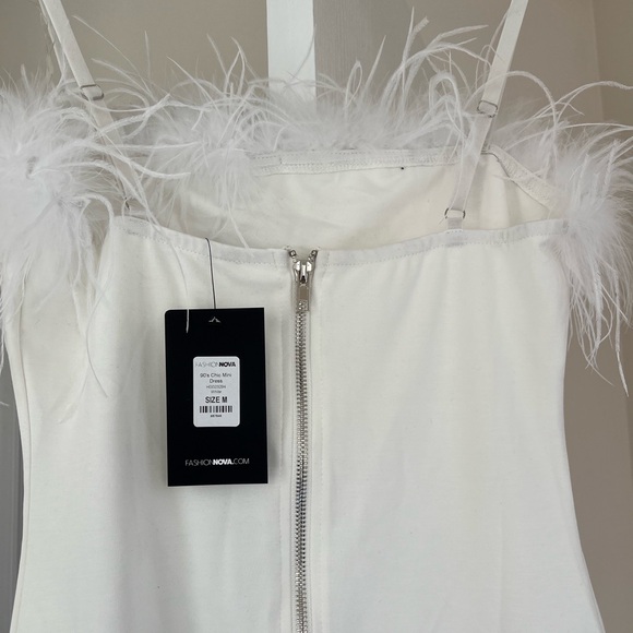 90's Chic Mini Dress - White - Picture 11 of 12